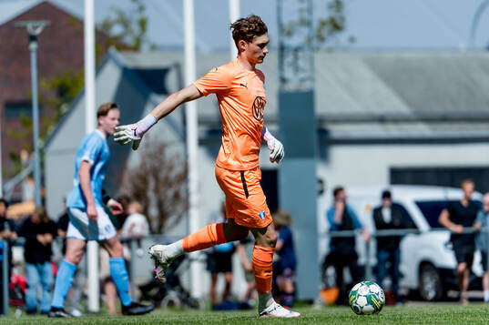 Malmö FFs målvakt William Nieroth Lundgren