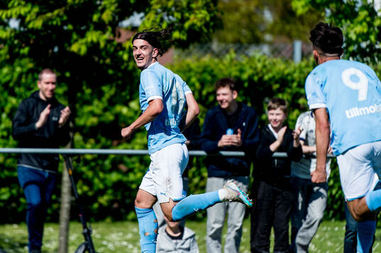 Malmö FFs Gentian Lajqi jublar