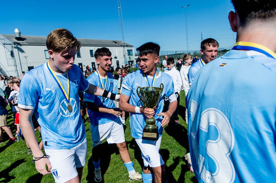 Malmö FFs spelare jublar