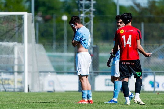 Malmö FFs Kenan Busuladzic deppar