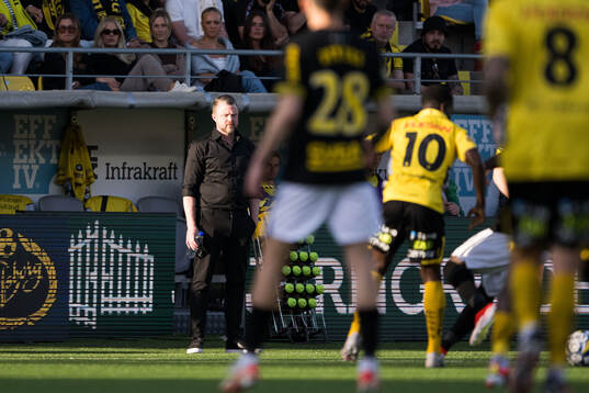 Elfsborgs manager Jimmy Thelin