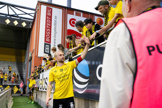 Elfsborgs Johan Larsson tackar publiken