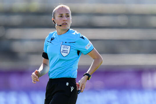 Referee Cansu Tryak