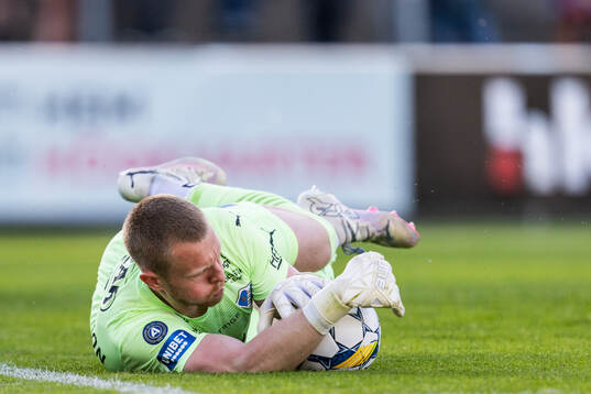 Halmstads målvakt Tim Erlandsson