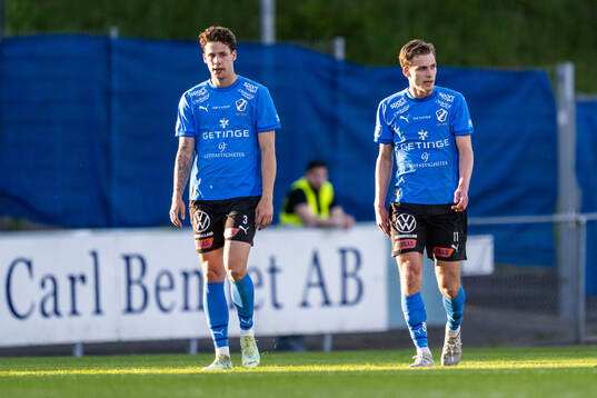 Halmstads Gabriel Wallentin och Villiam Granath