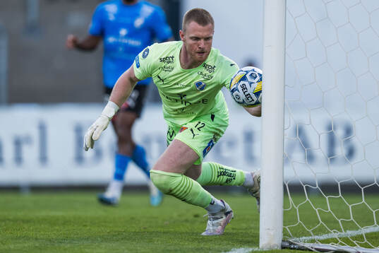 Halmstads målvakt Tim Erlandsson
