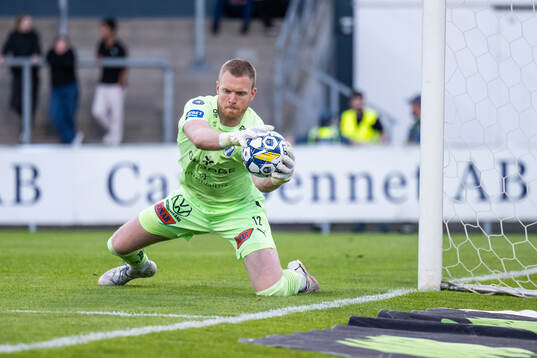 Halmstads målvakt Tim Erlandsson