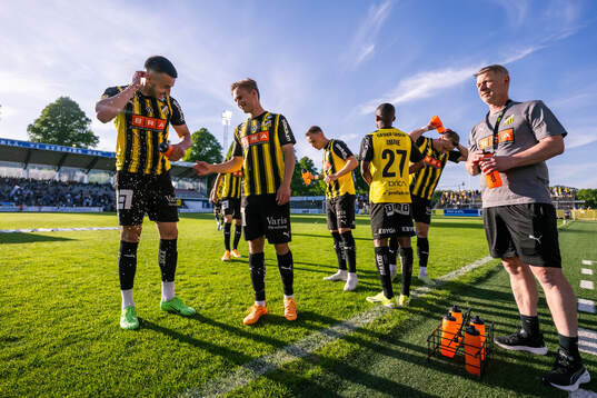 Häckens Srdjan Hrstic och Pontus Dahbo