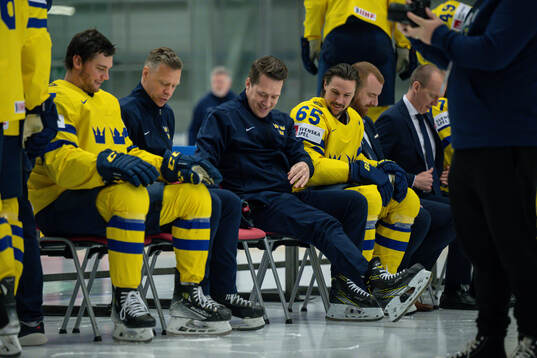 André Burakovsky, assistant coach Nicklas Rahm, head coach
