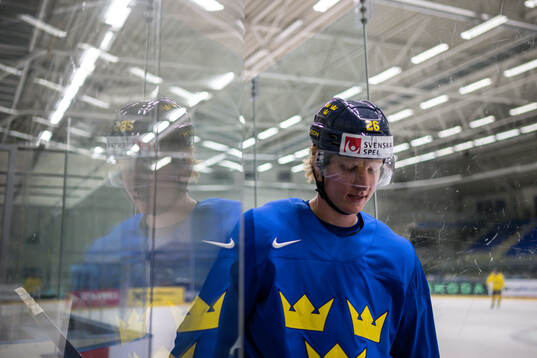 Rasmus Dahlin of Sweden