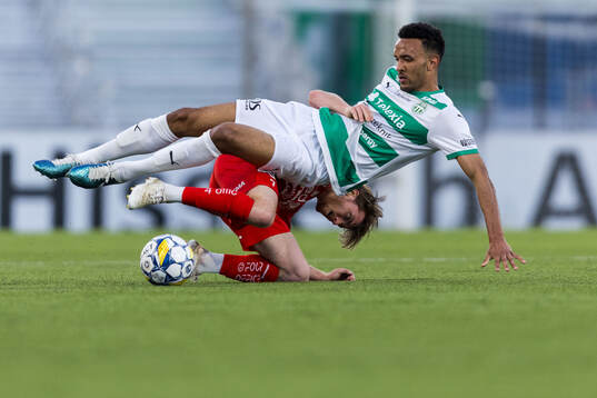 Värnamos Carl Johansson och Västerås Alex Douglas