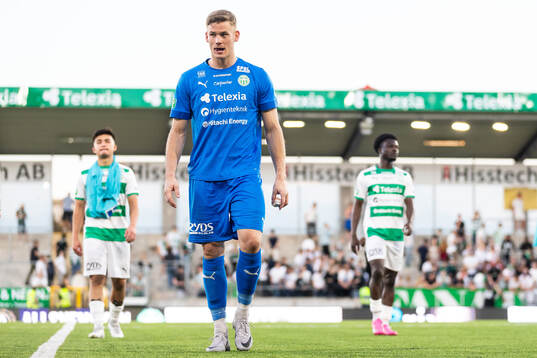 Västerås målvakt Johan Brattberg deppar