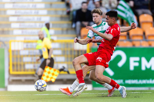 Västerås Patric Åslund och Värnamos Emin Hasic