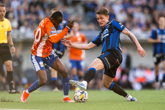IFK Göteborgs Malick Junior Yalcouye och Sirius Noel