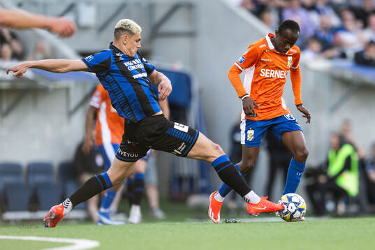 Sirius Yousef Salech och IFK Göteborgs Malick Junior