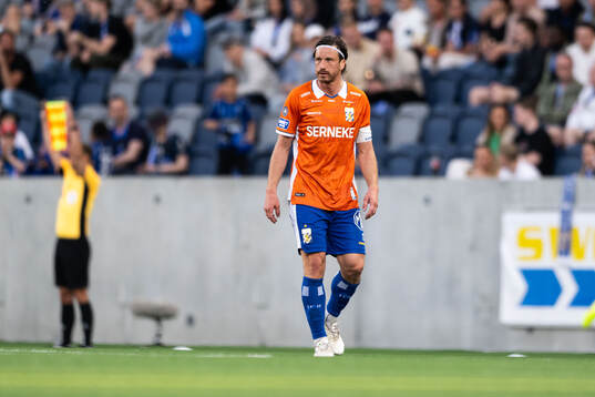 IFK Göteborgs Gustav Svensson deppar