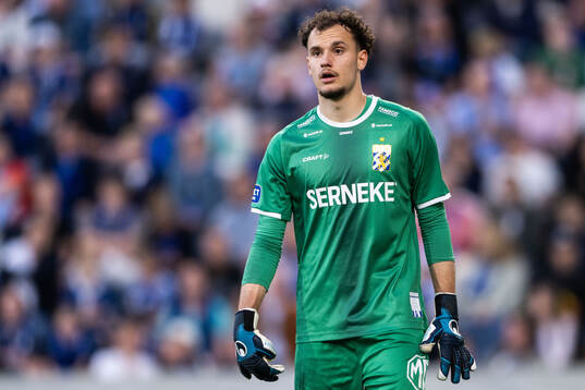 IFK Göteborgs målvakt Elis Bishesari