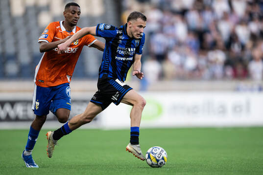 IFK Göteborgs Paulos Abraham och Sirius Melker Heier