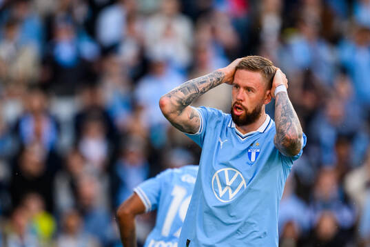 Malmö FFs Pontus Jansson deppar
