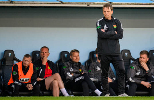 GAIS tränare Fredrik Holmberg