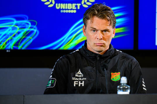 GAIS tränare Fredrik Holmberg