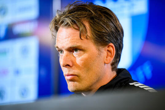 GAIS tränare Fredrik Holmberg