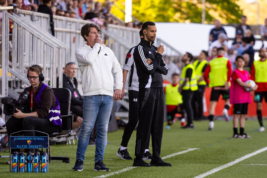 Djurgårdens tränare Thomas Lagerlöf