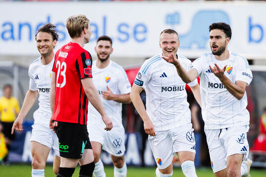 Djurgårdens Deniz Hummet jublar