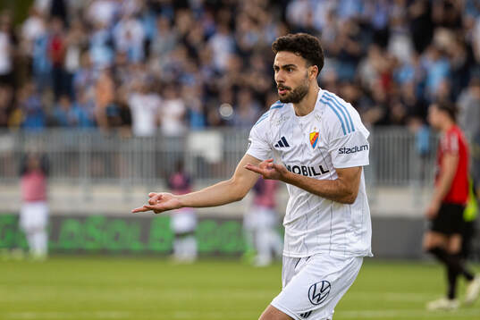 Djurgårdens Deniz Hummet jublar