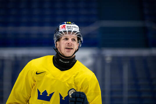 Max Friberg of Sweden at a practice session