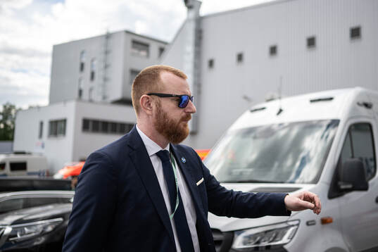 General manager Anders Lundberg of Sweden