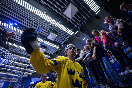 Joel Eriksson Ek of Sweden