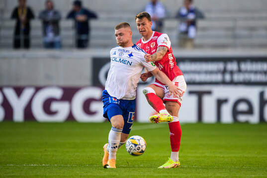 IFK Norrköpings Dino Salihovic och Kalmars Melker Hallberg