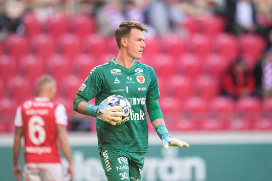 Kalmars målvakt Jakob Kindberg