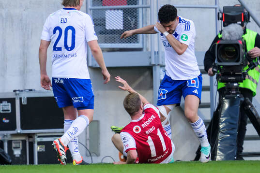 Kalmars Jonathan Ring och IFK Norrköpings Ismet Lushaku