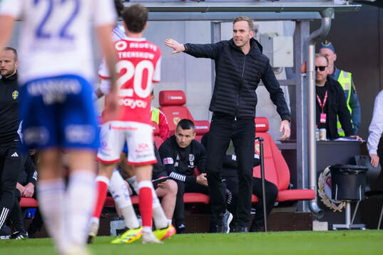 Kalmars tränare Henrik Jensen