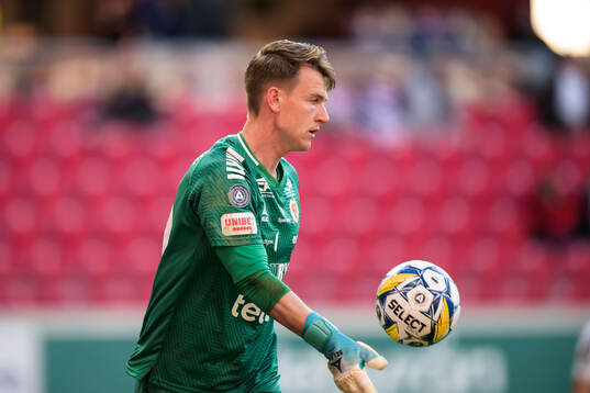 Kalmars målvakt Jakob Kindberg