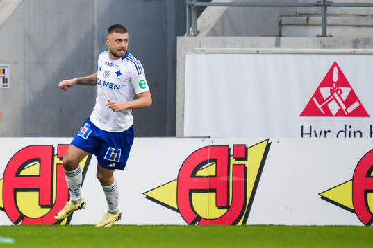 IFK Norrköpings Tim Prica jublar
