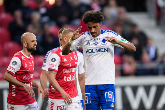 IFK Norrköpings Jesper Ceesay deppar