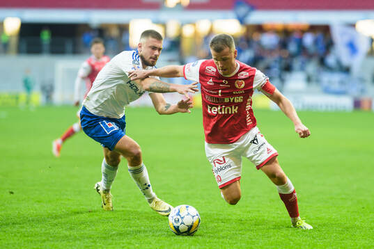 IFK Norrköpings Tim Prica och Kalmars Simon Skrabb