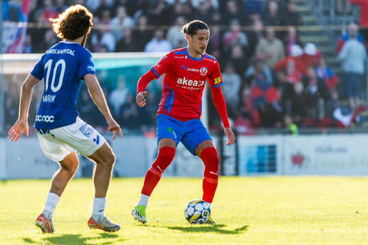 Trelleborgs Hady Saleh Karim och Helsingborgs Ervin Gigovic
