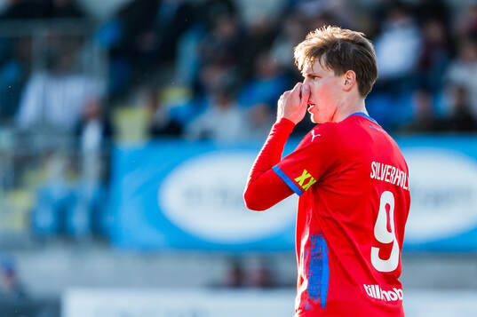 Helsingborgs Taylor Silverholt deppar
