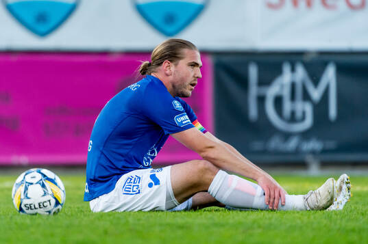 Trelleborgs Charlie Weberg har ont