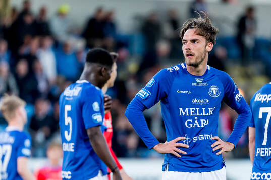 Trelleborgs Felix Hörberg deppar