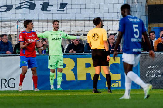 Helsingborgs målvakt Kalle Joelsson