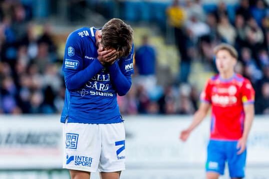 Trelleborgs Felix Hörberg deppar