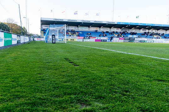 Vångavallen innan fotbollsmatchen i Superettan mellan