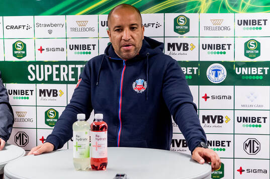 Helsingborgs tränare Kleber Saarenpää