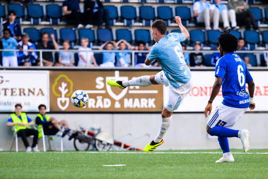 Gefles Lukas Browning Lagerfeldt gör 1-0