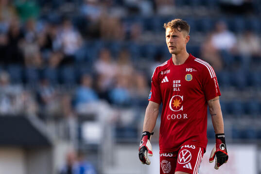 GIF Sundsvalls målvakt Jonas Olsson